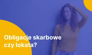 Zastanawiasz się, co wybrać: obligacje skarbowe czy lokata? Młoda kobieta z burzą rudych włosów drapie się po głowie, sugerując dylemat finansowy.