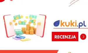 Dwa telefony, stosy monet i banknotów. Czy kuki sprawdza bik? Sprawdź recenzję na kuki.pl.