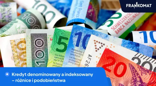 Stos banknotów o różnych nominałach, w tym 100, 50, 20, 10 i 5.