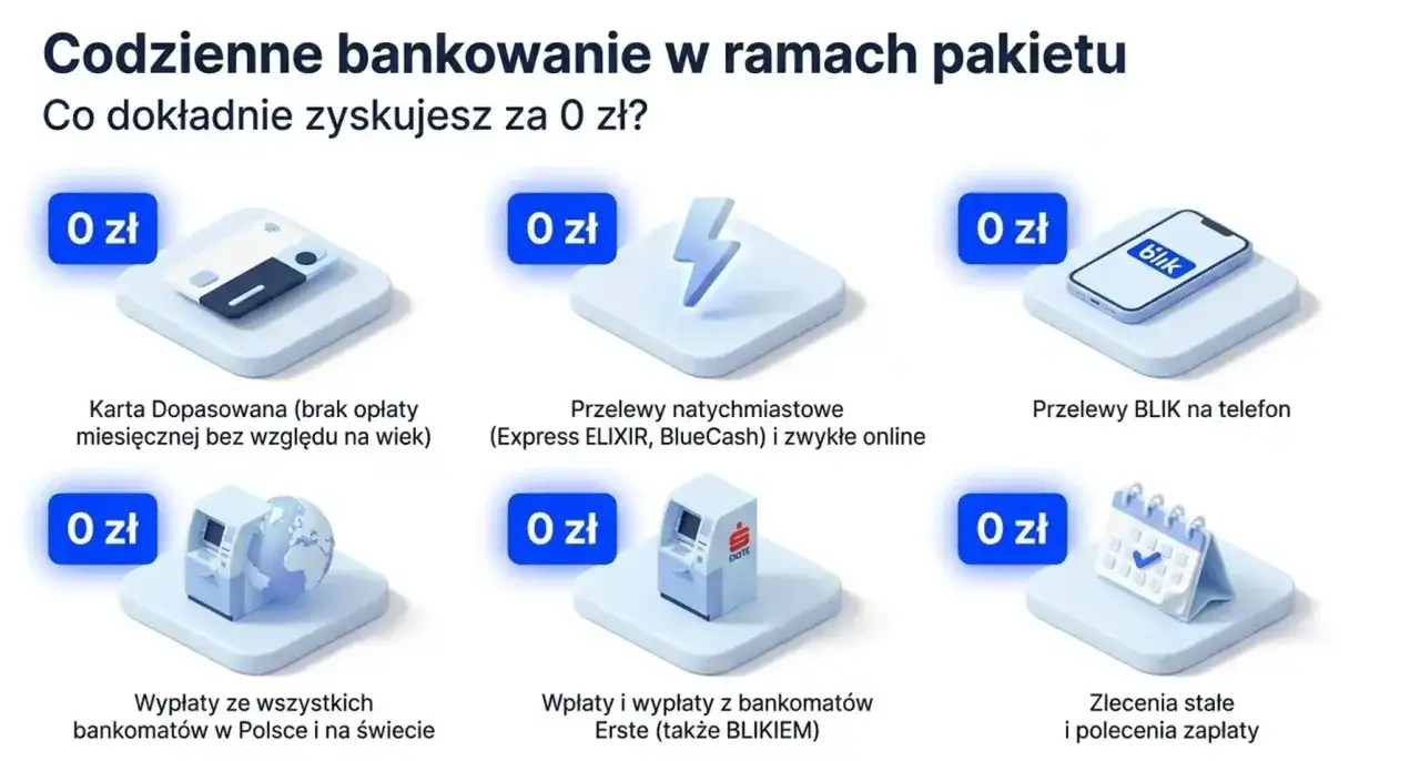 Santander: karta bez opłat, przelewy BLIK, wypłaty z bankomatów w Polsce i na świecie za 0 zł. Codzienne bankowanie bez ukrytych kosztów.