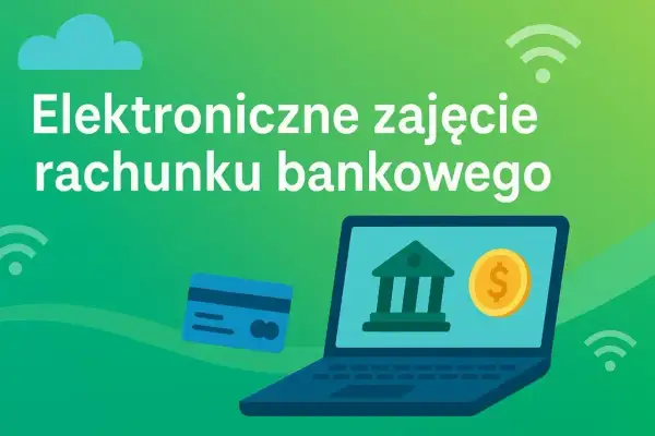 Elektroniczne zajęcie rachunku bankowego. Dowiedz się, po jakim czasie komornik wchodzi na konto, by chronić swoje finanse.