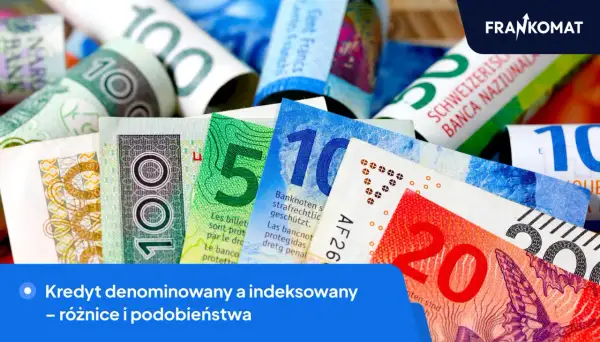 Stos banknotów o różnych nominałach, w tym 100, 50, 20, 10 i 5.
